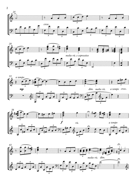 Triste By Aguirre Piano Solo Page 2