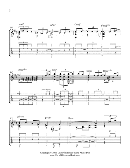 Triumph Jazz Guitar Chord Melody Page 2