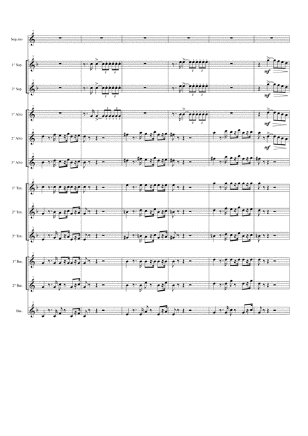 Triumphal March For Saxophone Ensemble Page 2