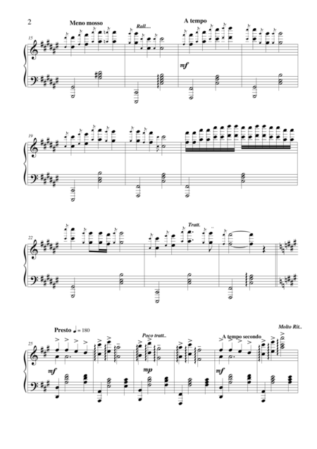 Trois Petites Danses Pour Piano Danse No 1 Page 2