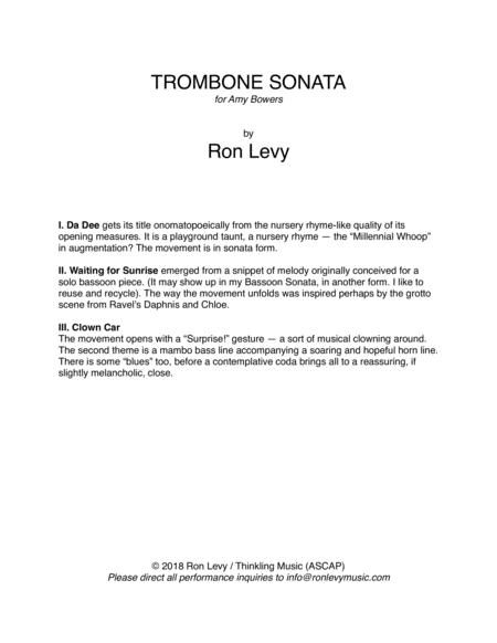 Trombone Sonata Page 2