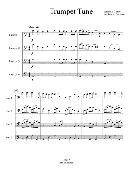 Trumpet Tune For Bassoon Quartet Page 2