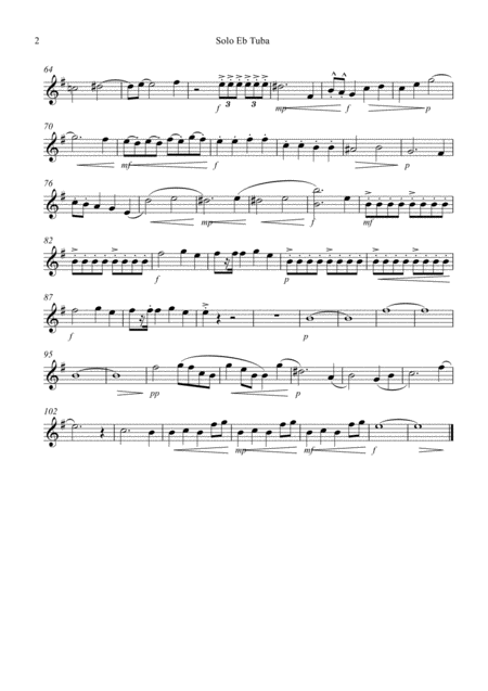 Tuba Duet With Brass Band A Siberian Journey Page 2