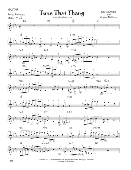 Tune That Thang Guitar Page 2