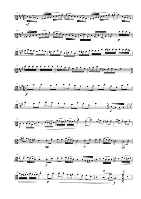 Turkish March For Viola And Piano Page 2