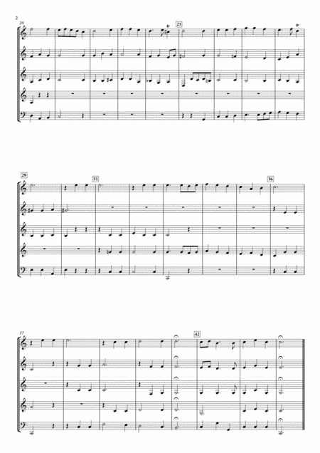 Turmsonaten 24 Neue Quatrizinien 24 Sonatina For Wind Quintet Page 2