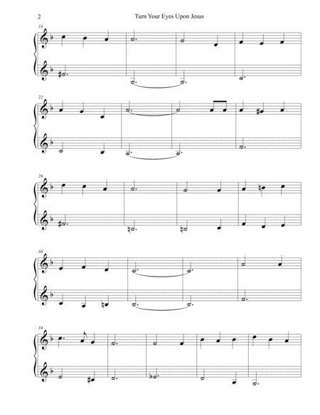 Turn Your Eyes Upon Jesus Sheet Music Easy Page 2