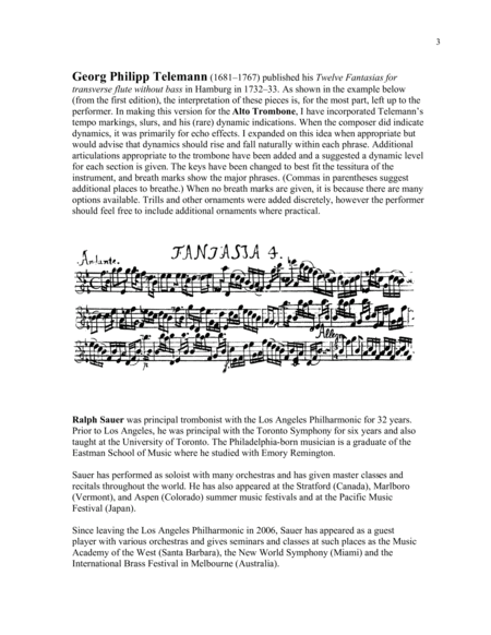 Twelve Fantasias For Alto Trombone Page 2