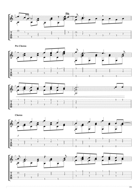 Twilight Of Years Solo Harp Page 2