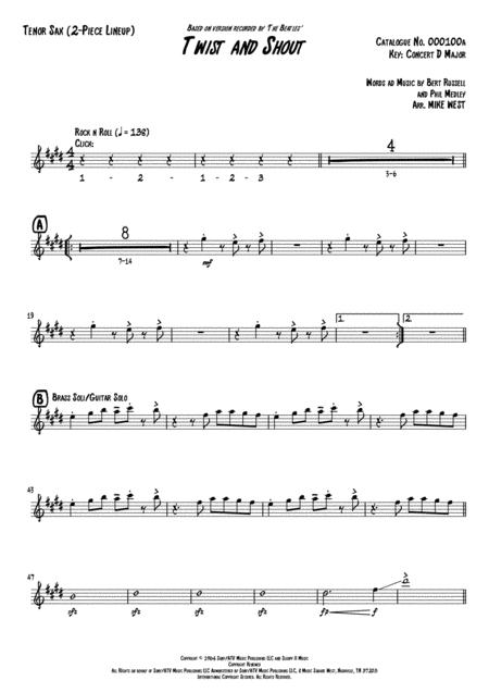 Twist And Shout 2 Piece Brass Section Page 2