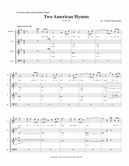 Two American Hymns Page 2