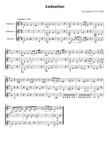 Two B Flats And Bass Clarinet Trios Volume 2 Page 2