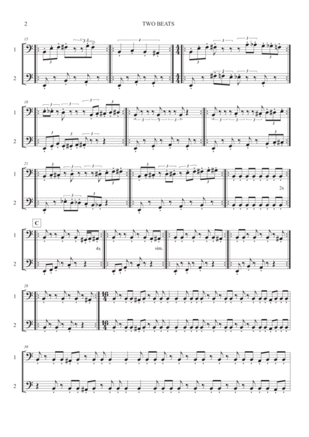 Two Beats 2 Bassoons Page 2