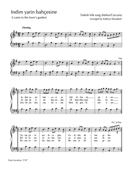 Two Turkish Folk Songs Page 2