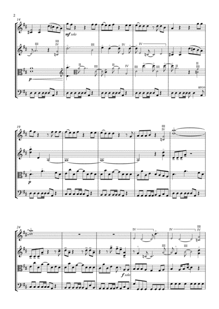 Under Pressure String Quartet Page 2