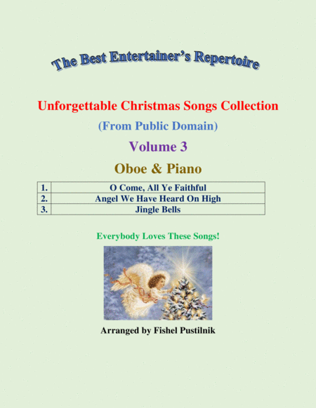 Unforgettable Christmas Songs Collection From Public Domain For Oboe And Piano Volume 3 Video Page 2