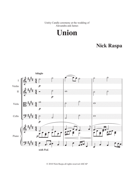 Union Piano Quintet Piano String Quartet Page 2