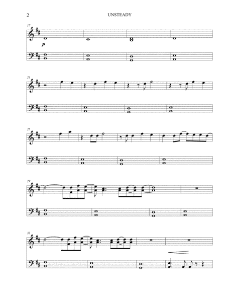 Unsteady Short Piano Solo X Ambassadors Page 2