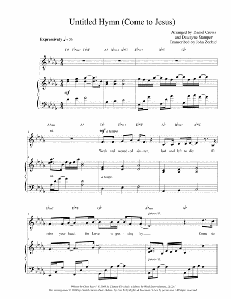 Untitled Hymn Page 2
