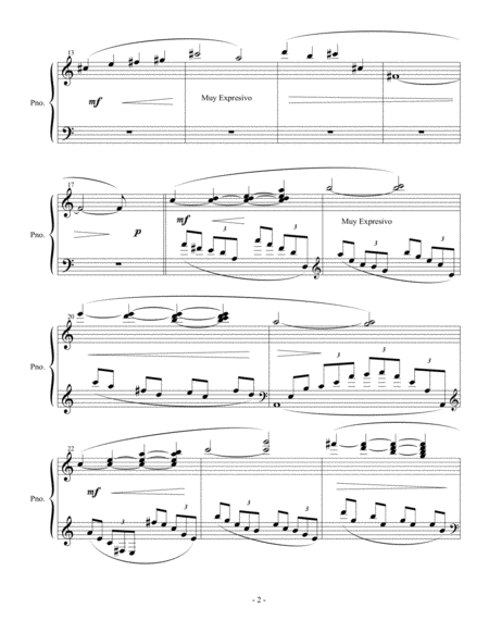 Variations For Piano Page 2