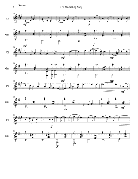 Variations On Tant Que Vivray As Long As I Live For Flute And Piano Page 2