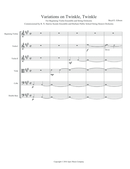 Variations On Twinkle Twinkle Page 2