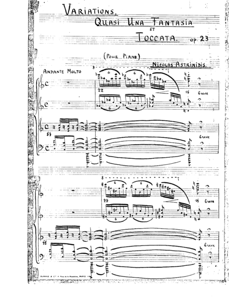 Variations Quasi Una Fantasia Et Toccata Page 2