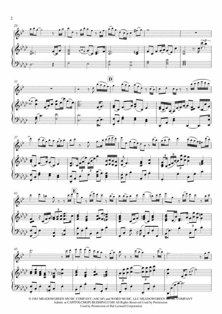 Via Dolorosa Piano Tenor Sax Early Intermediate Page 2