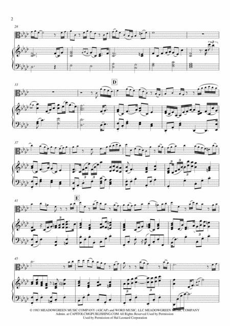 Via Dolorosa Piano Viola Early Intermediate Page 2