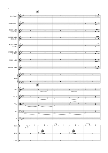 Via Dolorosa Piano Violin Cello Flute Clarinet Saxophone Page 2