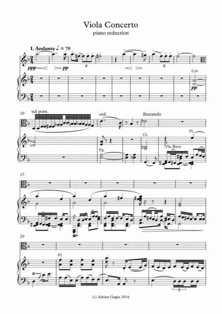 Viola Concerto Piano Reduction Op 18b Page 2