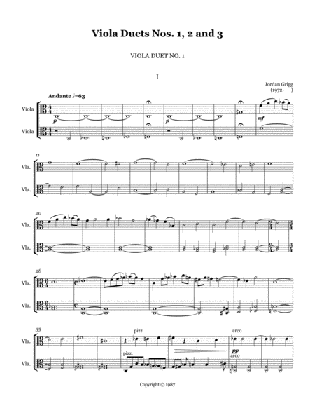 Viola Duets No 1 2 And 3 Page 2