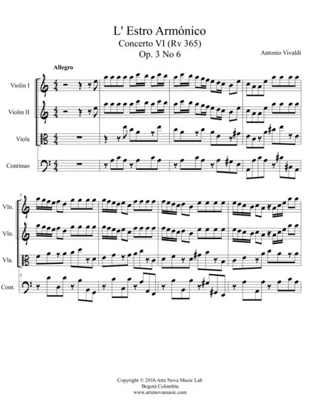 Violin Concerto In A Minor Rv 356 Page 2