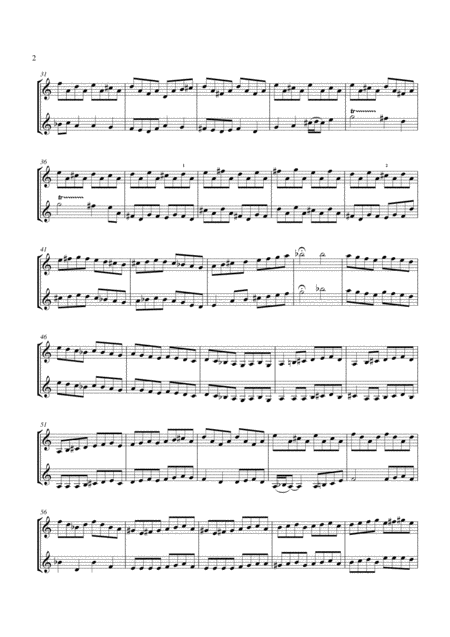 Violin Duet 1 Page 2