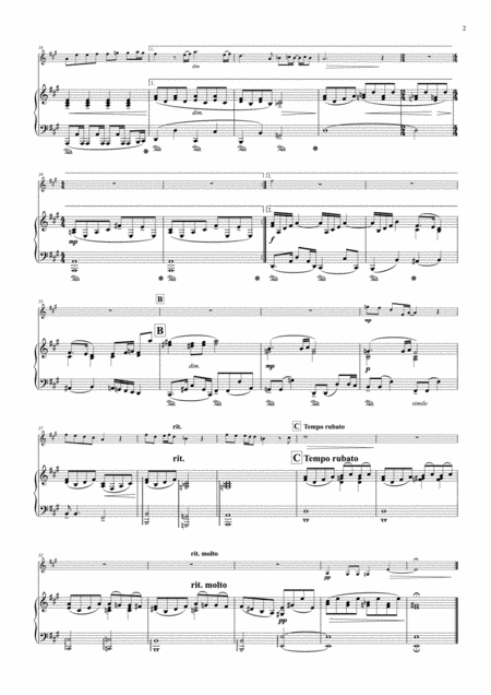 Violin Piano Easy Arr Queen Bohemian Rhapsody Page 2