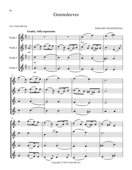 Violin Quartets For Christmas Vol Ii Page 2