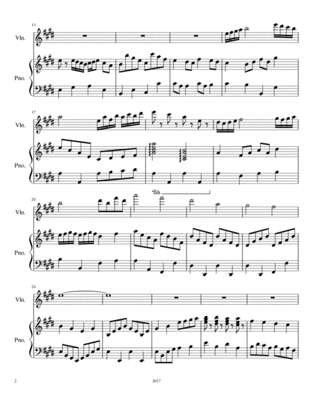 Violin Solo No 6 Page 2