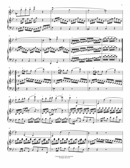 Violin Sonata No 5 In Bb Major Page 2