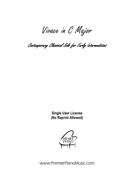 Vivace In C Major Page 2