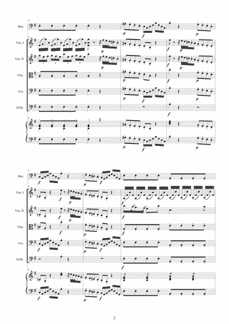 Vivaldi Bassoon Concerto In E Minor Rv 484 For Bassoon Strings And Cembalo Page 2