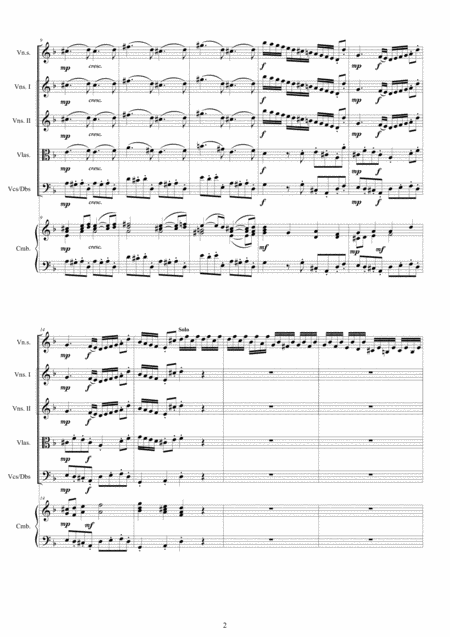 Vivaldi Concerto No 6 In D Minor Rv 239 Op 6 For Violin Strings And Continuo Page 2