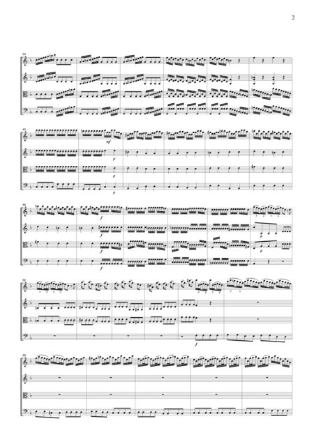 Vivaldi Flute Concerto In F Op 10 No 1 Rv433 All Mvts For String Quartet Cv107 Page 2