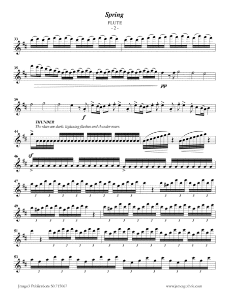 Vivaldi Spring From The Four Seasons For Flute Piano Trio Page 2