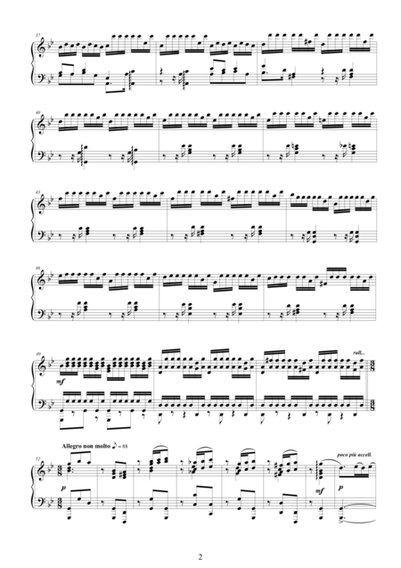 Vivaldi Violin Concerto No 2 In G Minor L Estate Rv 315 Piano Solo Page 2