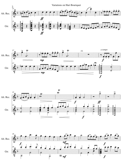 Vocalise Op 34 For Voice Or Violin And Piano Low A Minor Page 2