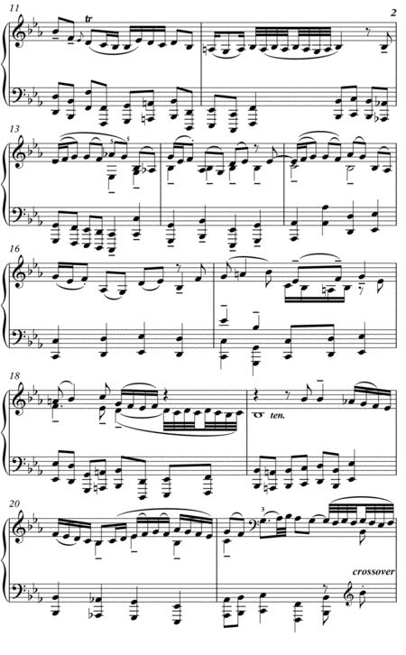 Wachet Auf By Johann Sebastian Bach Busoni For Solo Piano Classical Music For Tablet Series Page 2