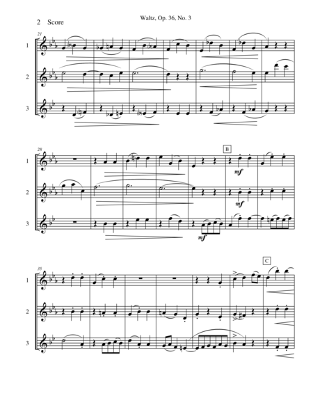 Waltz By Amy Beach Set For 2 Oboes And English Horn Trio Page 2