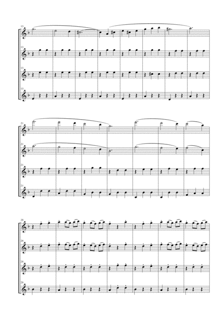 Waltz No 2 For Flute Quartet Page 2