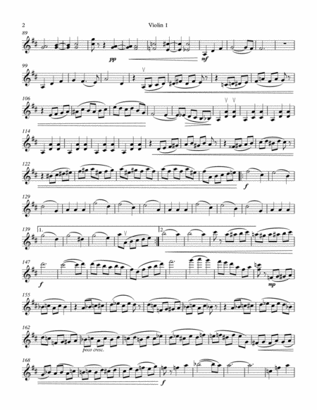 Waltz Of The Flowers For Two Violins Page 2