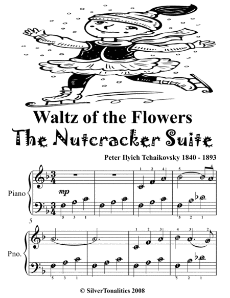 Waltz Of The Flowers The Nutcracker Suite Easy Piano Sheet Music Tadpole Edition Page 2